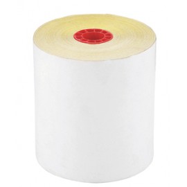 ROLLO PARA IMPRESORA DE TICKETS ALBE AUTOCOPIANTE 76X70 MM.